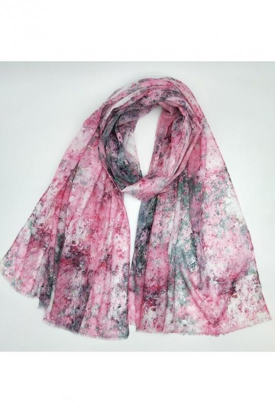 Foulards Accessoires FUCHSIA LX MODA WXC-2708 Efashion Paris