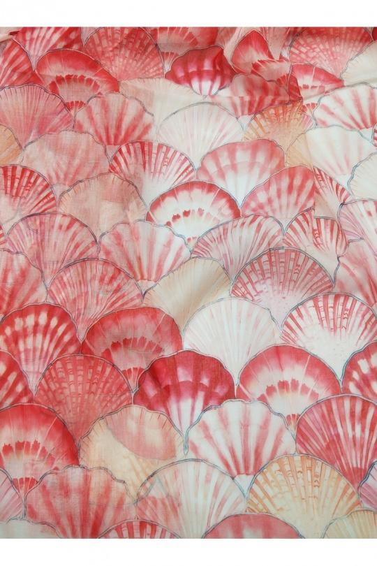 Foulards Accessoires Rouge LX MODA WXC-2711 Efashion Paris