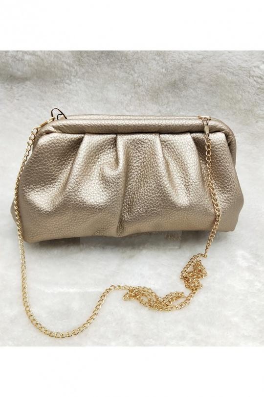 Sacs à bandoulière Maroquinerie Beige LX MODA BMS-1208. Efashion Paris