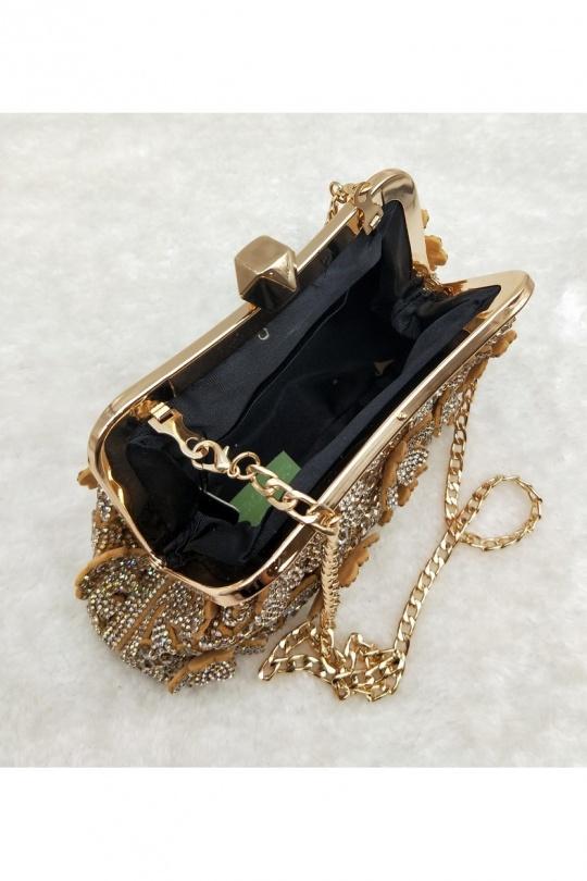 Pochettes Maroquinerie Doré LX MODA BMN-1245 Efashion Paris