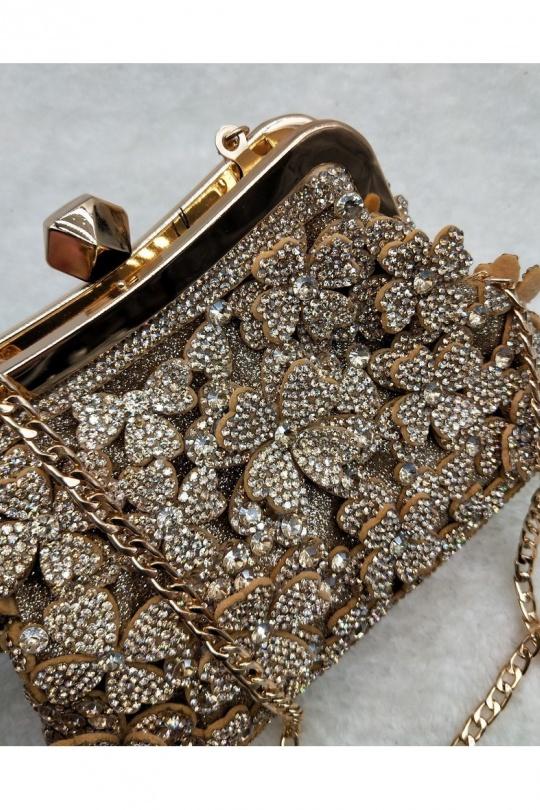 Pochettes Maroquinerie Doré LX MODA BMN-1245 Efashion Paris