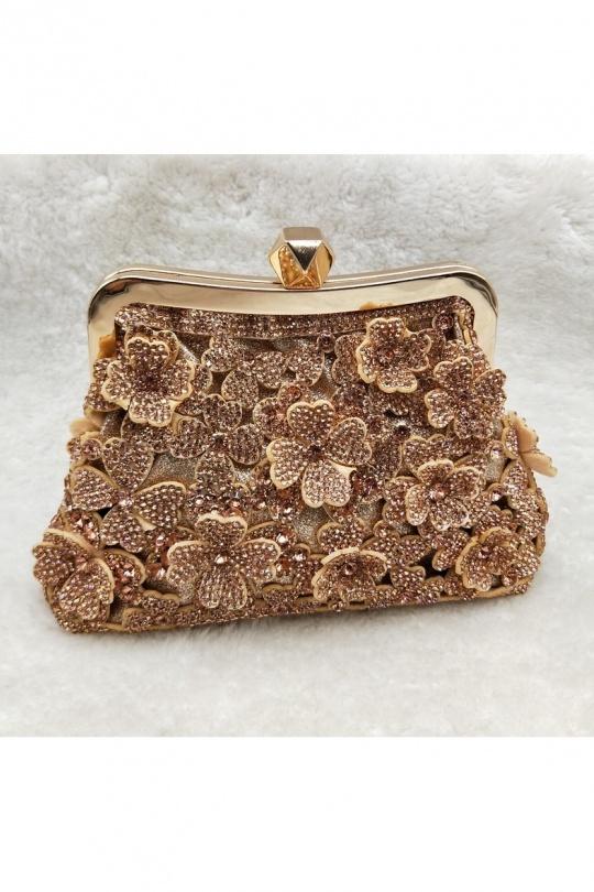 Pochettes Maroquinerie Doré LX MODA BMN-1245 Efashion Paris