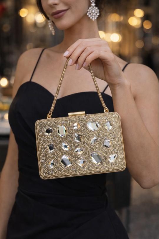 Pochettes Maroquinerie Bleu royal LX MODA BYH-961 Efashion Paris