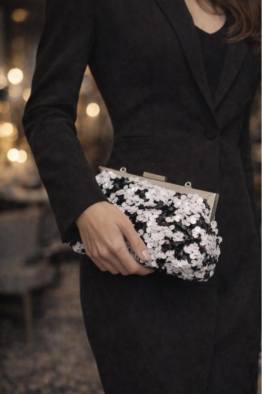 Pochettes Maroquinerie Vert LX MODA BMN-1248 Efashion Paris