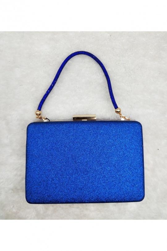 Pochettes Maroquinerie Bleu royal LX MODA BYH-961 Efashion Paris