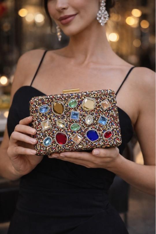 Pochettes Maroquinerie Bleu royal LX MODA BYH-961 Efashion Paris