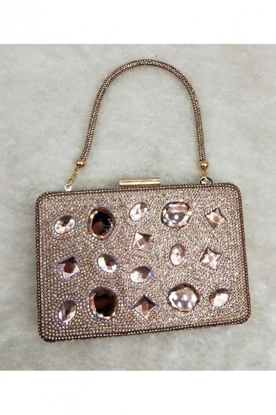 Pochettes Maroquinerie Bleu royal LX MODA BYH-961 Efashion Paris