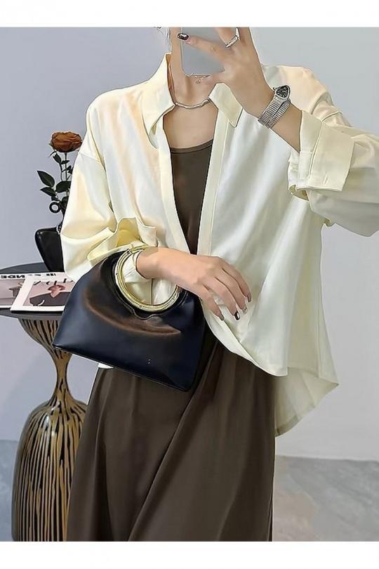 Pochettes Maroquinerie Noir LX MODA BMN-1246 Efashion Paris