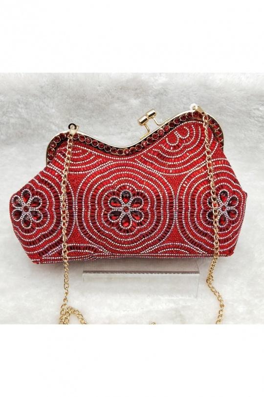 Pochettes Maroquinerie Vert LX MODA BMN-1251 Efashion Paris