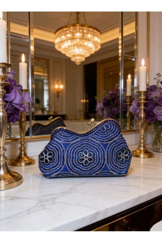 Pochettes Maroquinerie Vert LX MODA BMN-1251 Efashion Paris