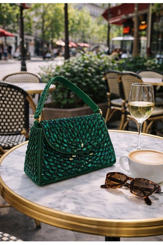 Pochettes Maroquinerie Champagne LX MODA BYH-958 Efashion Paris