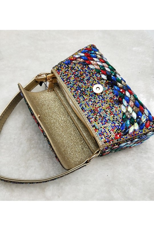 Pochettes Maroquinerie Champagne LX MODA BYH-958 Efashion Paris