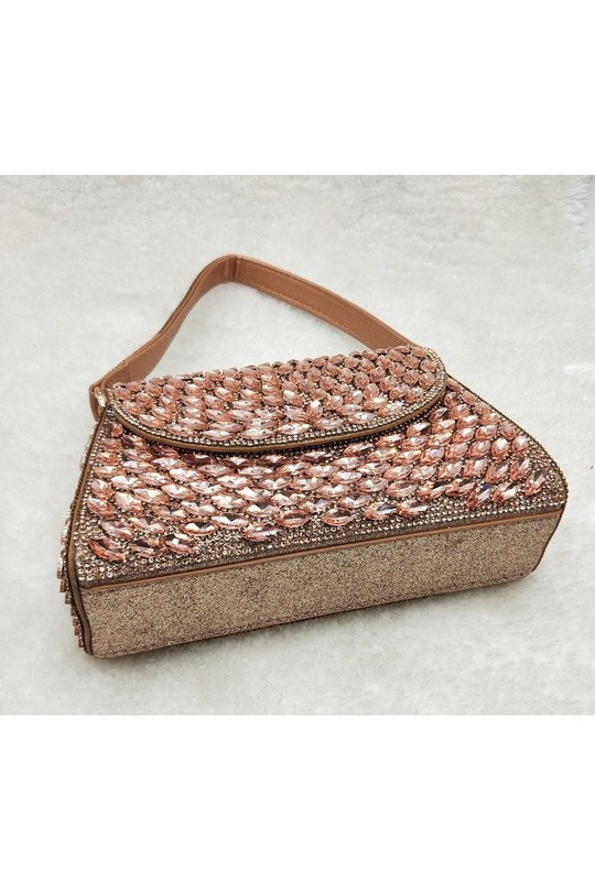 Pochettes Maroquinerie Champagne LX MODA BYH-958 Efashion Paris