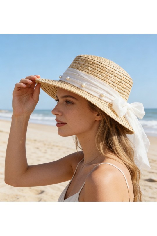 Chapeaux Accessoires Blanc LX MODA CMJ-76009 Efashion Paris