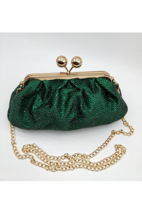 Pochettes Maroquinerie Vert LX MODA BJH-781 Efashion Paris