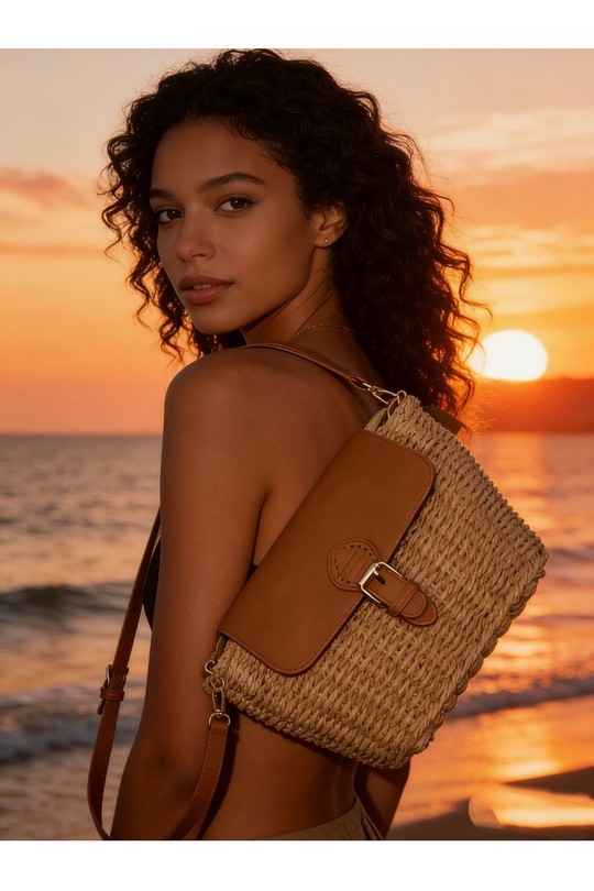 Sacs à bandoulière Maroquinerie Taupe LX MODA BPG-5688 Efashion Paris