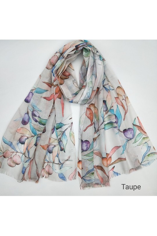 Foulards Accessoires Vert LX MODA WKX-2618 Efashion Paris