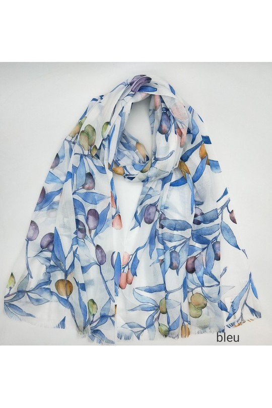 Foulards Accessoires Vert LX MODA WKX-2618 Efashion Paris