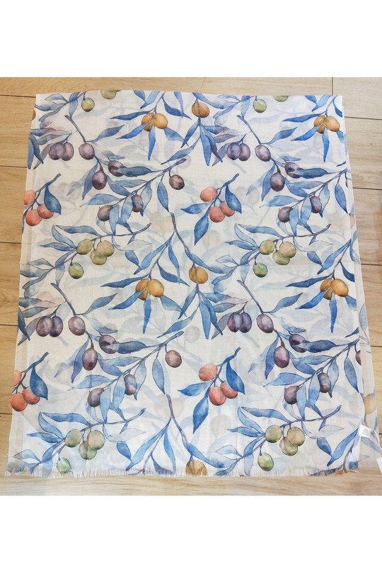 Foulards Accessoires Vert LX MODA WKX-2618 Efashion Paris