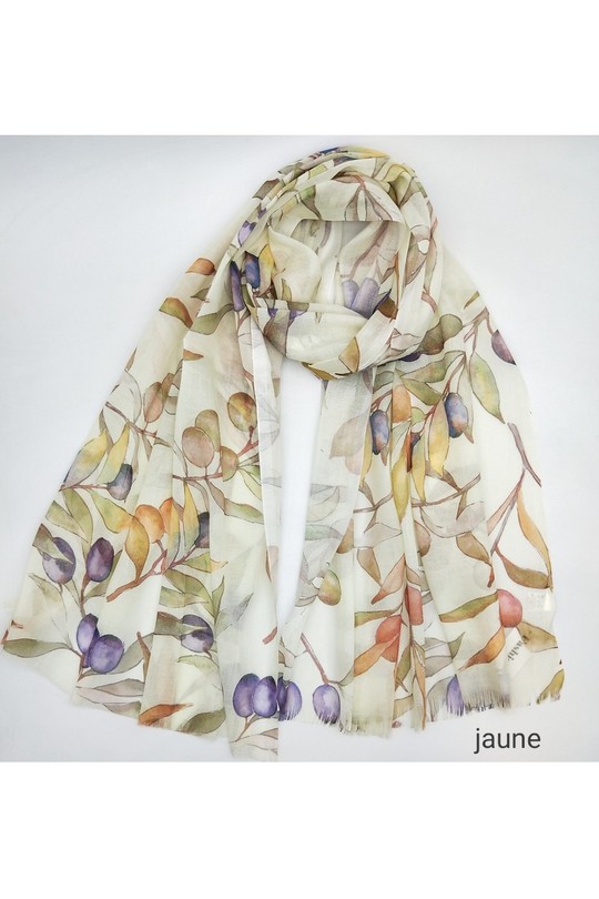 Foulards Accessoires Vert LX MODA WKX-2618 Efashion Paris