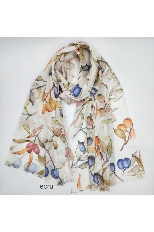 Foulards Accessoires Vert LX MODA WKX-2618 Efashion Paris