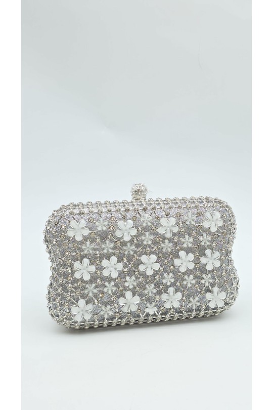 Pochettes Maroquinerie Argent LX MODA BMN-1244 Efashion Paris