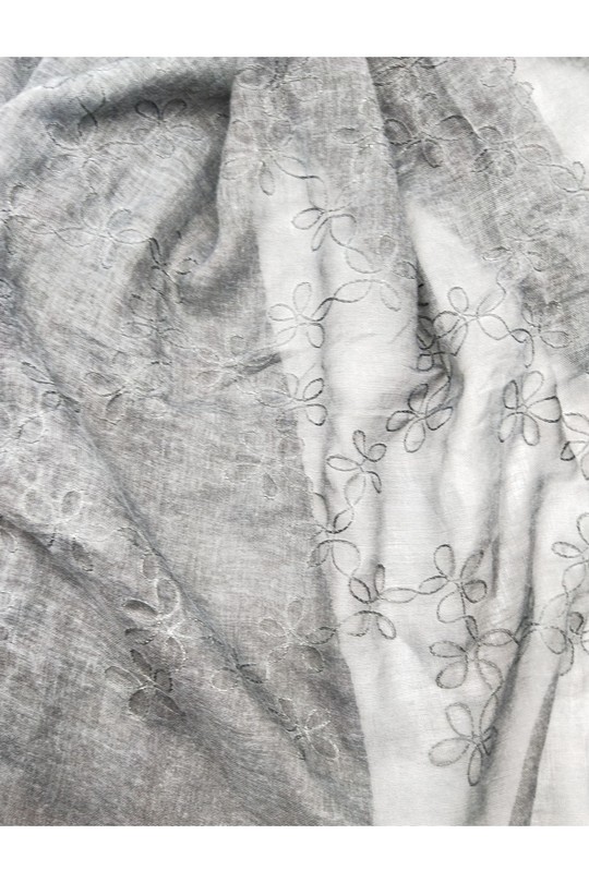 Foulards Accessoires Noir chiné LX MODA WQX-2730 Efashion Paris