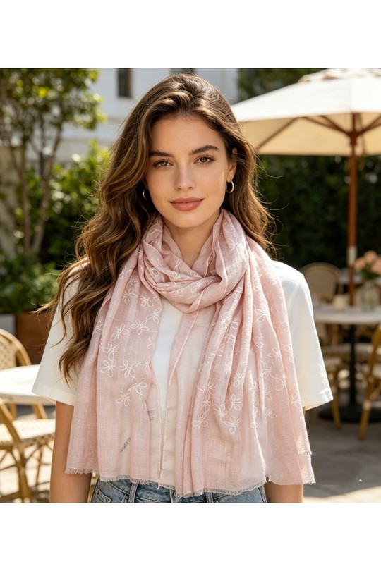 Foulards Accessoires Noir chiné LX MODA WQX-2730 Efashion Paris