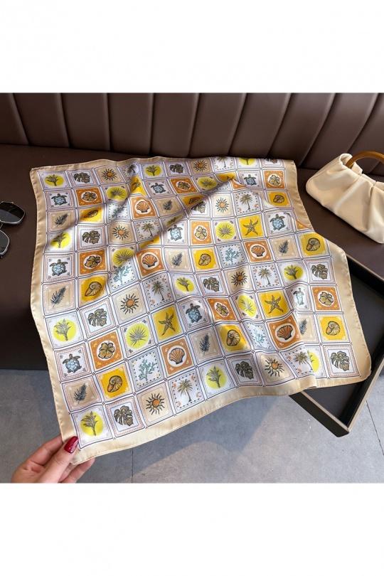 Foulards Accessoires Beige LX MODA 18-22 Efashion Paris