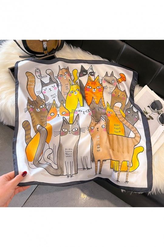 Foulards Accessoires Beige LX MODA 18-11- Efashion Paris