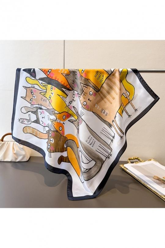 Foulards Accessoires Beige LX MODA 18-11- Efashion Paris