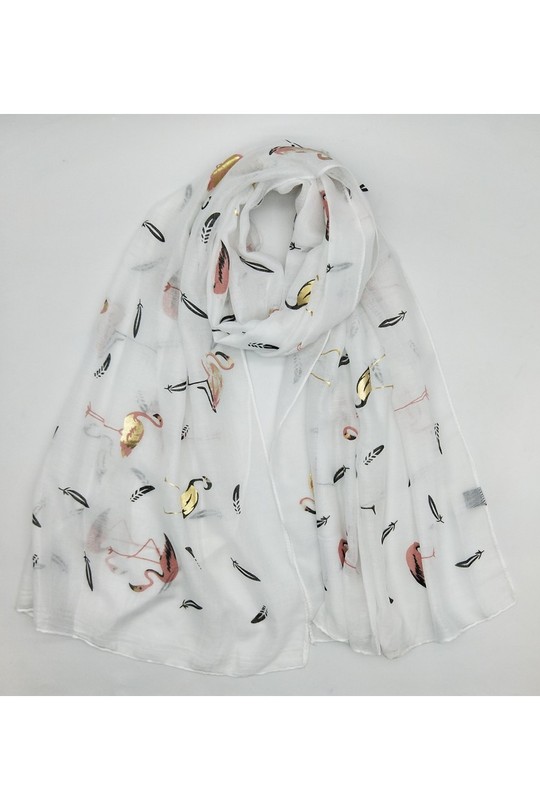 Écharpes Accessoires Saumon LX MODA WCH-385 Efashion Paris