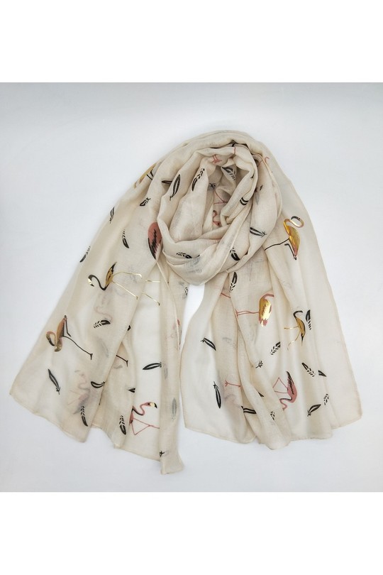 Écharpes Accessoires Saumon LX MODA WCH-385 Efashion Paris