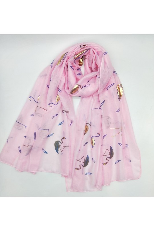 Écharpes Accessoires Saumon LX MODA WCH-385 Efashion Paris