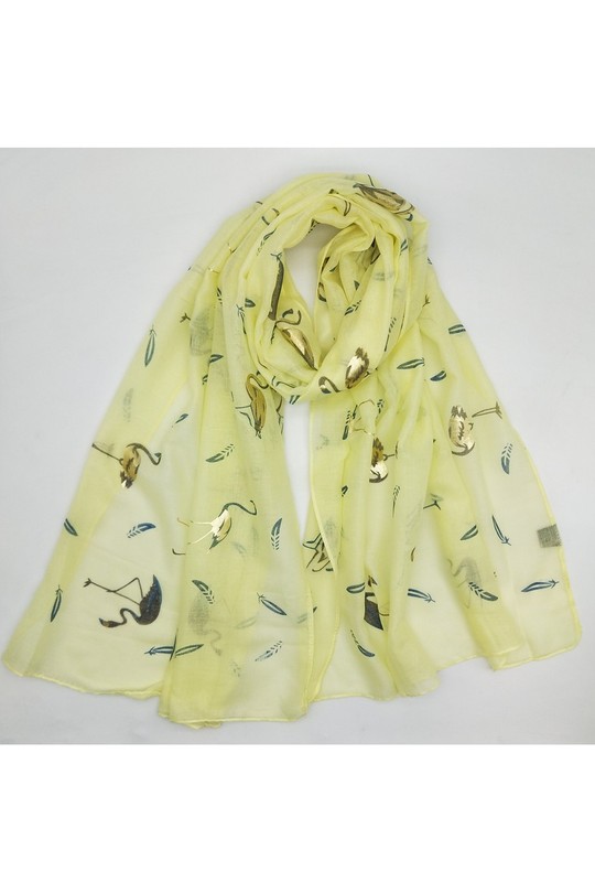 Écharpes Accessoires Saumon LX MODA WCH-385 Efashion Paris