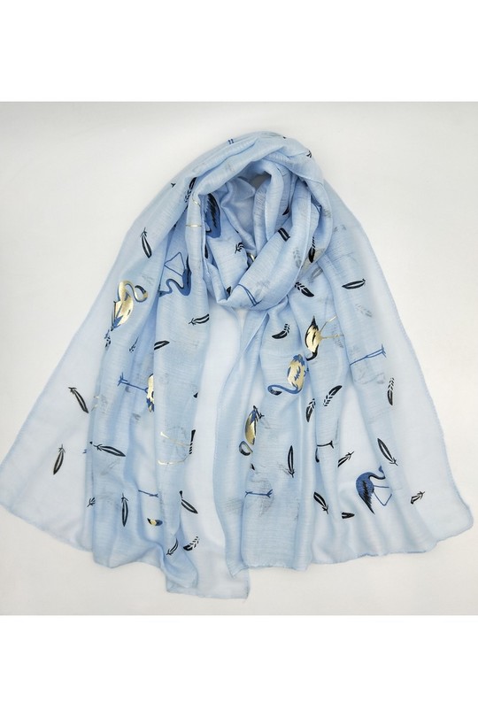 Écharpes Accessoires Saumon LX MODA WCH-385 Efashion Paris