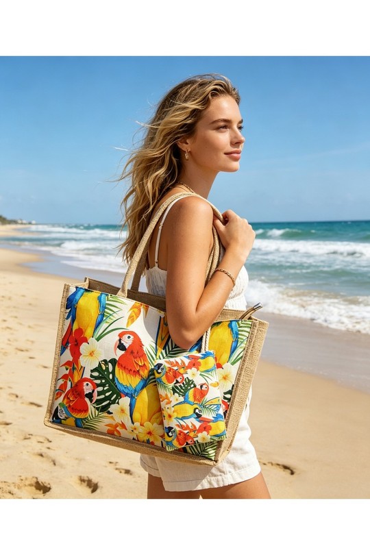 Cabas Maroquinerie Multicolore LX MODA BKD-5688- Efashion Paris