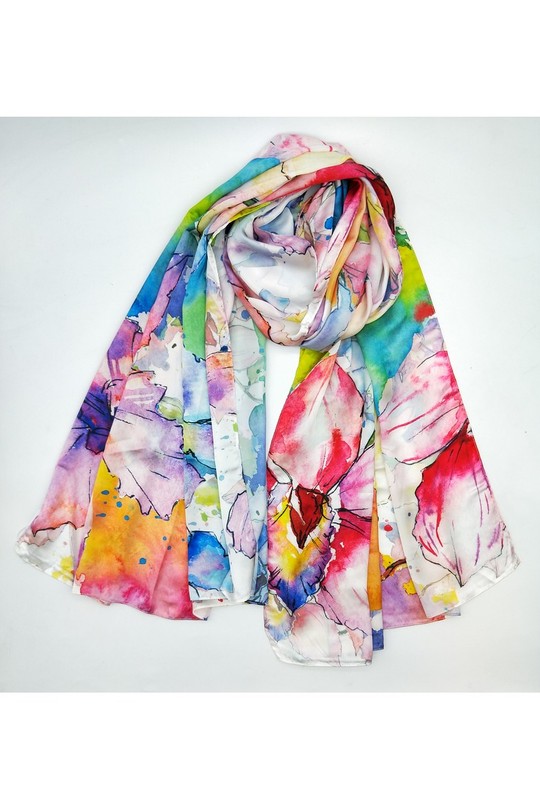 Écharpes Accessoires Rose LX MODA WBR-005 Efashion Paris