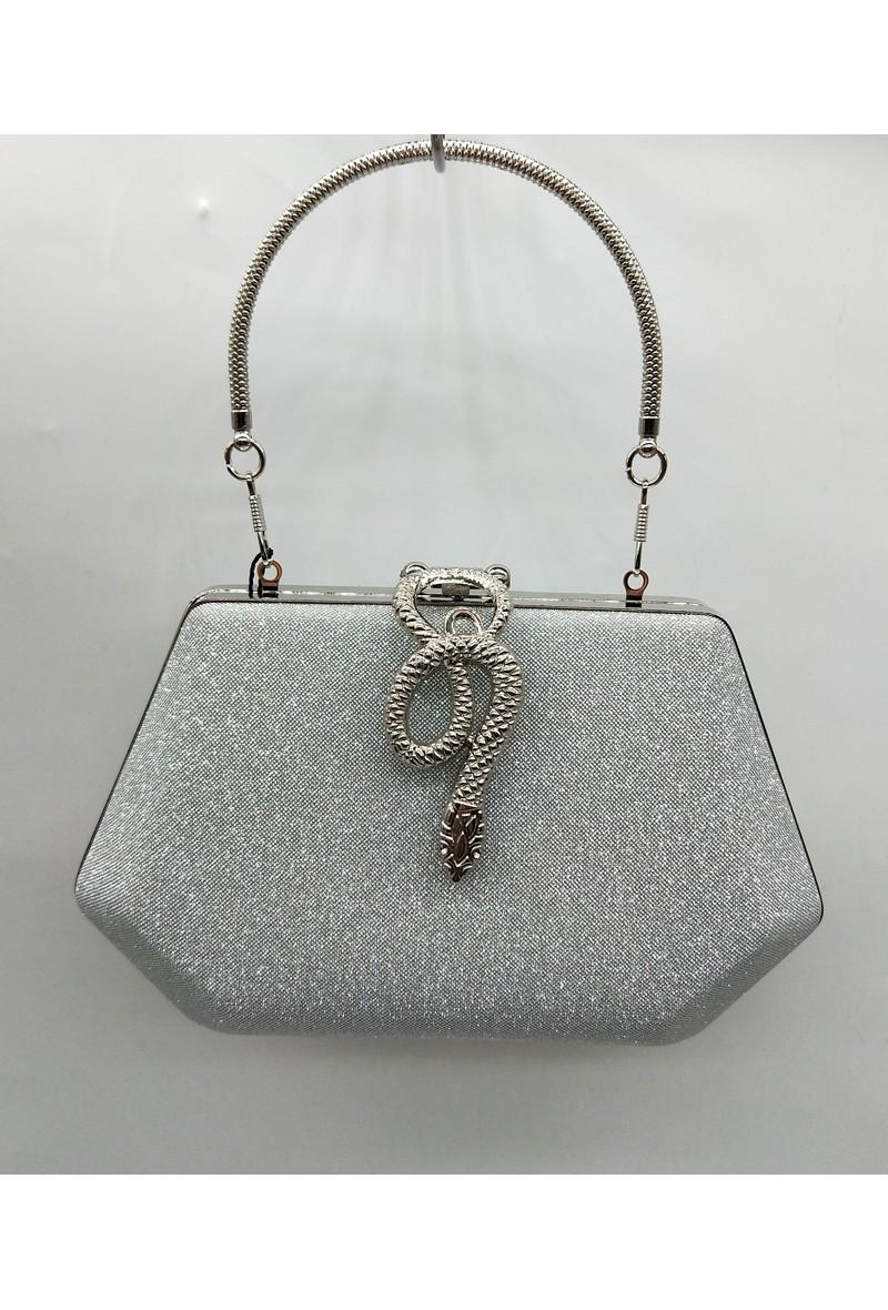 Pochette Borse Silver LX MODA BYH-860 #c Efashion Paris