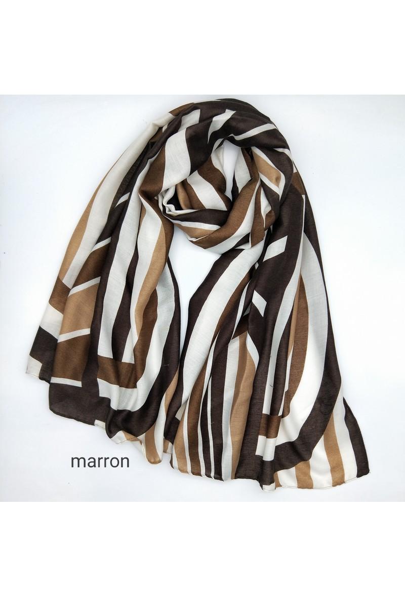 Scarves Accessories Brown LX MODA WJY-26025 #c Efashion Paris