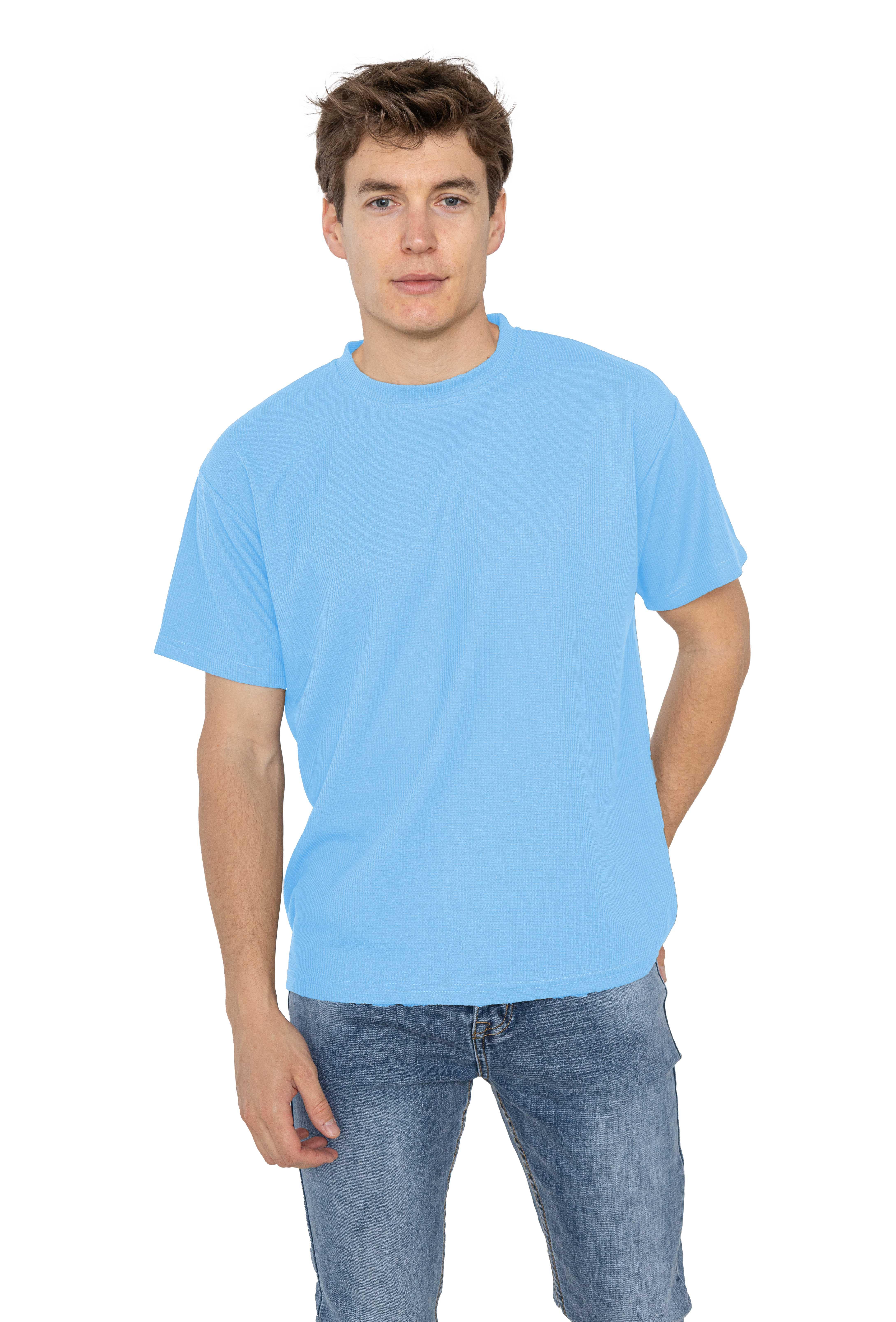 T-shirts Men Sky blue DYLAN STAR  A3565 #c Efashion Paris
