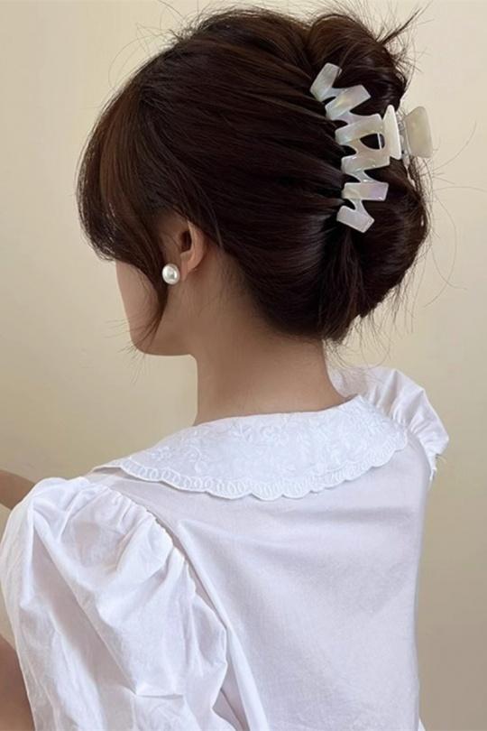 Hair accessories Accessories White ORIENT EXPRESS CHEVEUX4350008 Efashion Paris