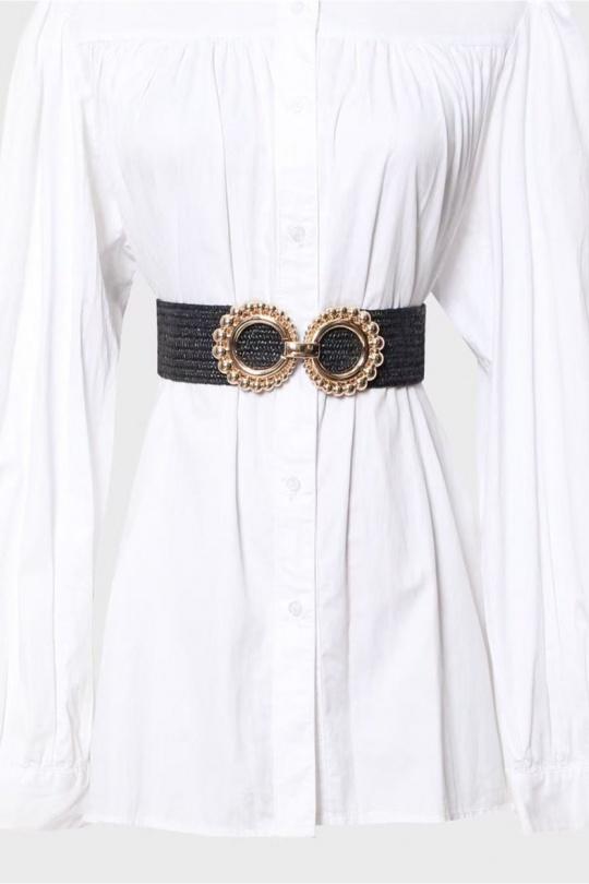 Belts Accessories Black ORIENT EXPRESS CT-LF10233 Efashion Paris