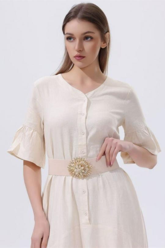 Belts Accessories Beige ORIENT EXPRESS CT-LF40814 Efashion Paris