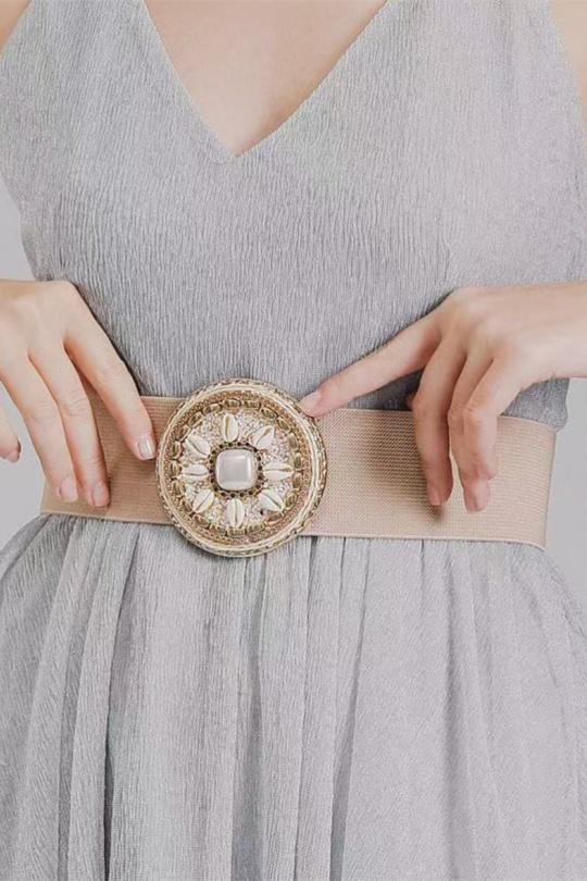 Belts Accessories Beige ORIENT EXPRESS CT-LF10222 Efashion Paris