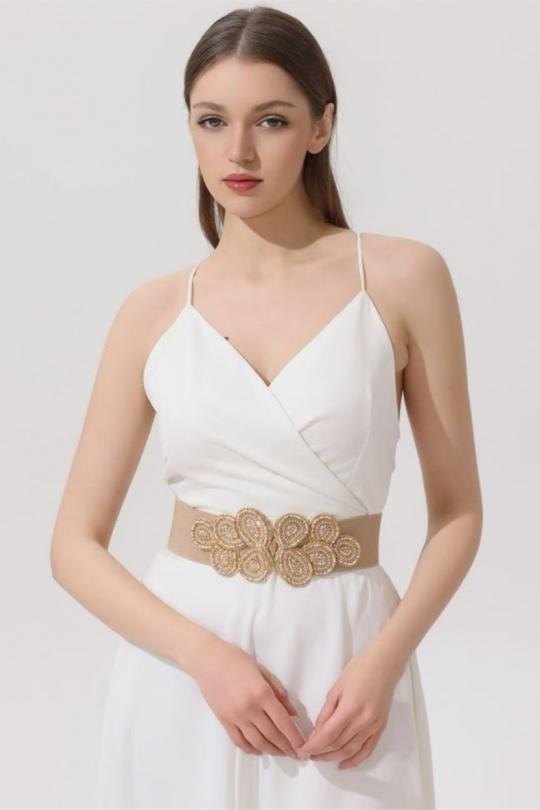 Belts Accessories Beige ORIENT EXPRESS CT-LF10814 Efashion Paris