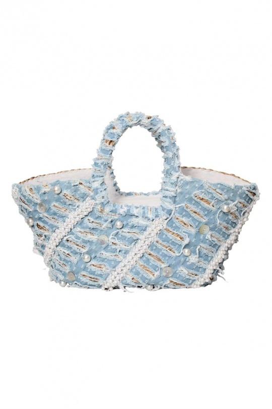 Shoppers Borse Blue ORIENT EXPRESS SAC-SP8874 Efashion Paris