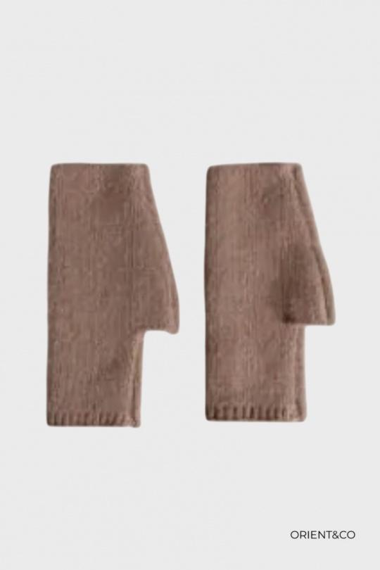 Gants Accessoires Taupe ORIENT EXPRESS GT-AU1658 Efashion Paris