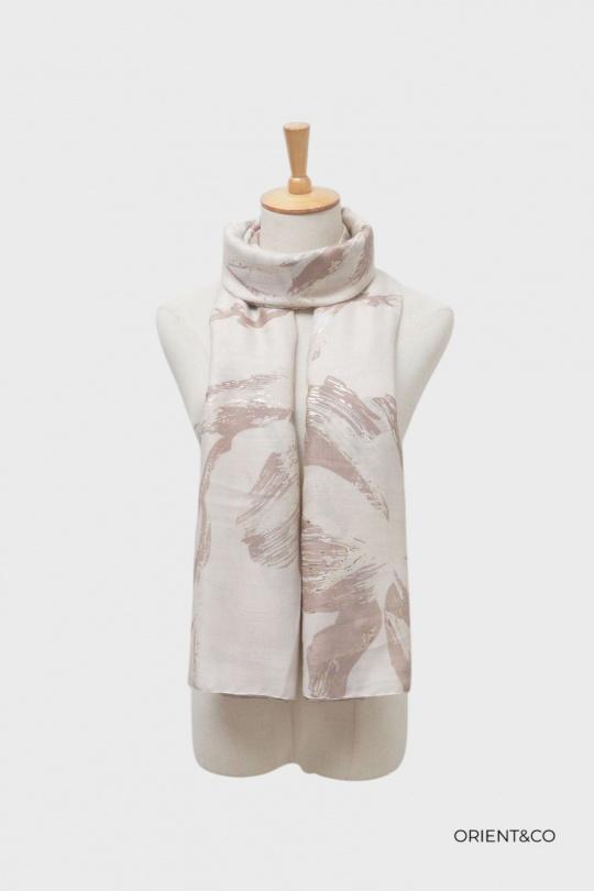 Écharpes Accessoires Beige ORIENT EXPRESS AU70605 Efashion Paris