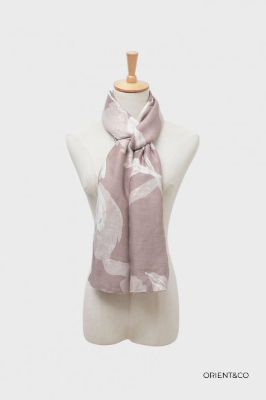 Écharpes Accessoires Beige ORIENT EXPRESS AU70605 Efashion Paris